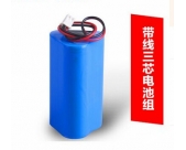 Fishing lamp battery